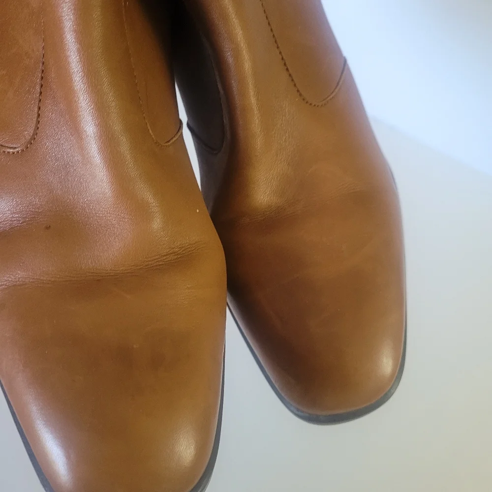 Shelby soft leather ankle brown boots Size 10 - Picture 8 of 8